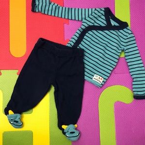 Newborn pajama set